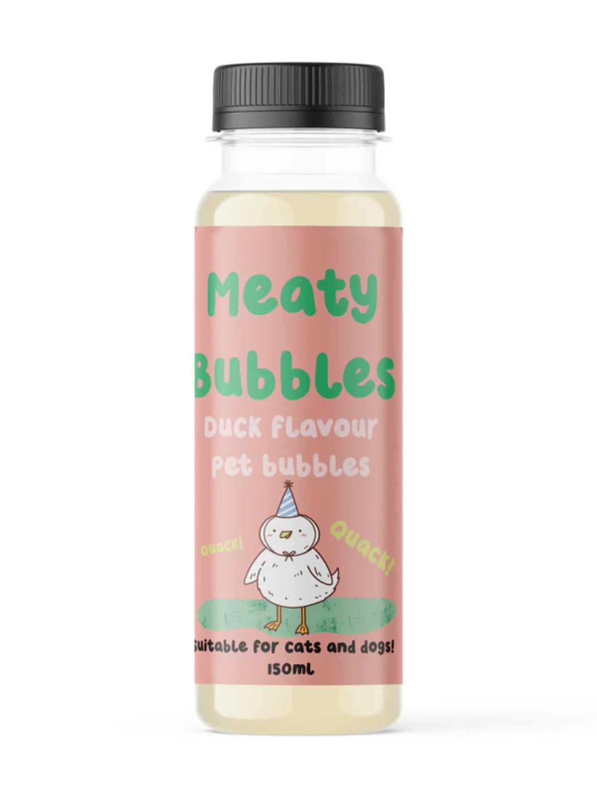 MEATY BUBBLES Duck - 150ml - Til kat og hund