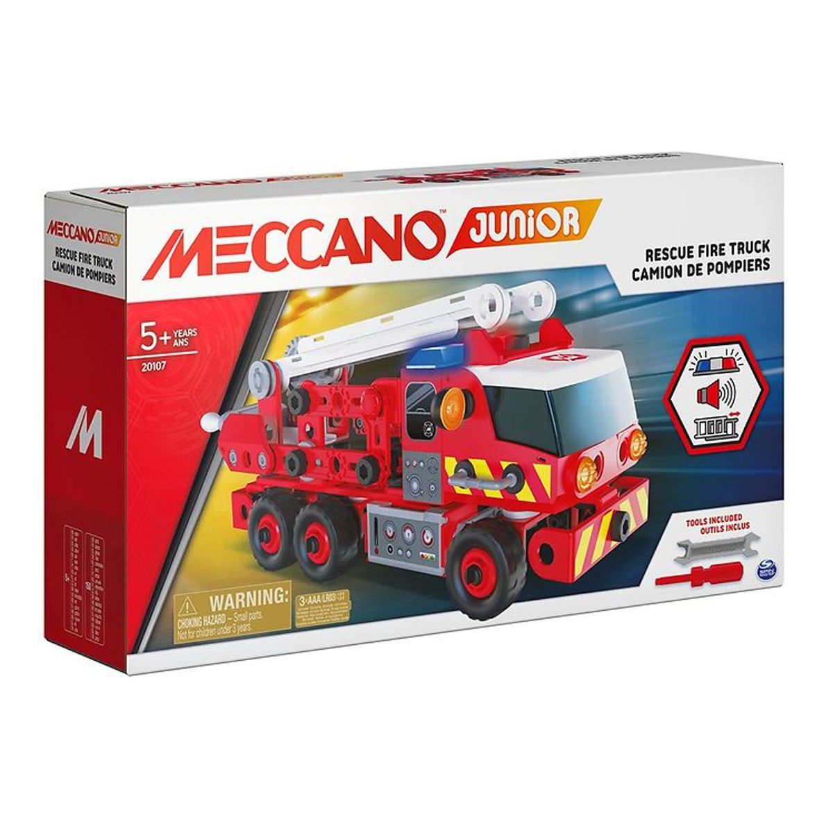 Meccano Byggesæt - JR Fire Truck