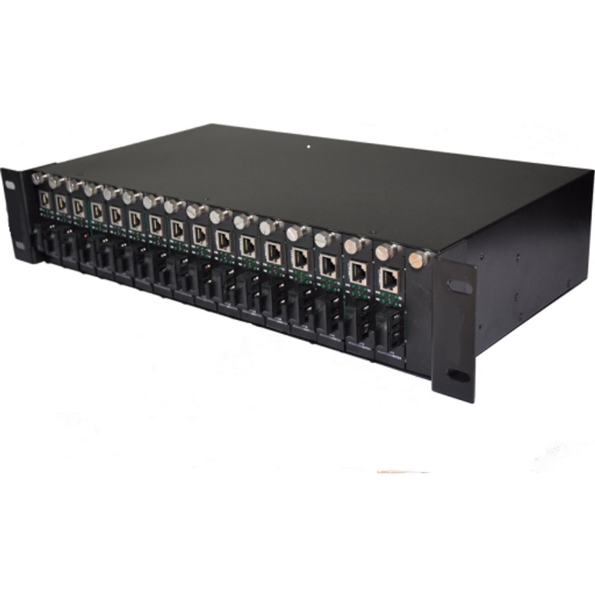 MEDIA CONVERTER CHASSIS 19" 14 SLOT 2XPOWER SUPPLY 230vV ES1914-220V