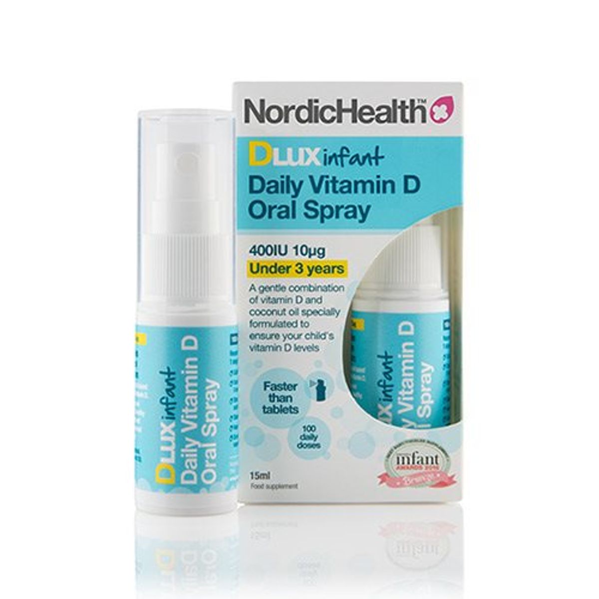 Medic Wiotech Dlux Infant D-Vitaminspray &bull; 15ml.