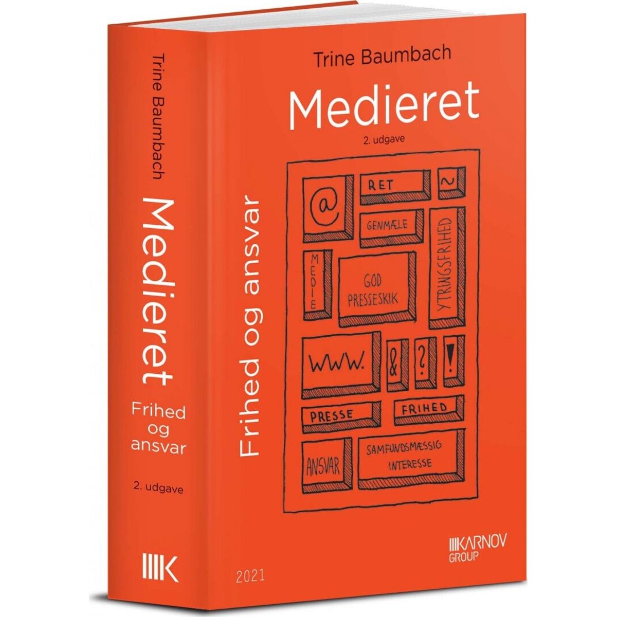 Medieret - Trine Baumbach - Bog