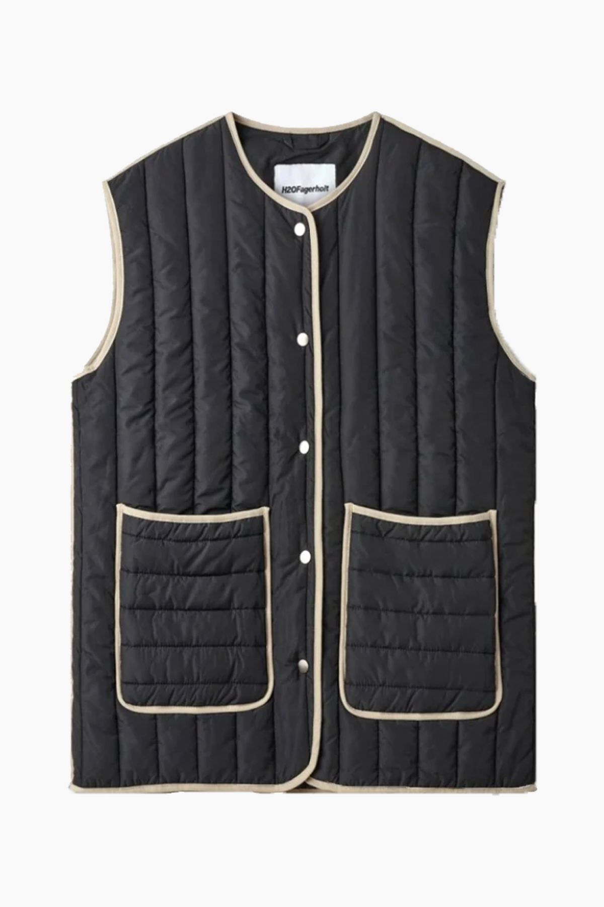 Meet Me In Madrid Vest - Black - H2O Fagerholt - Sort XS