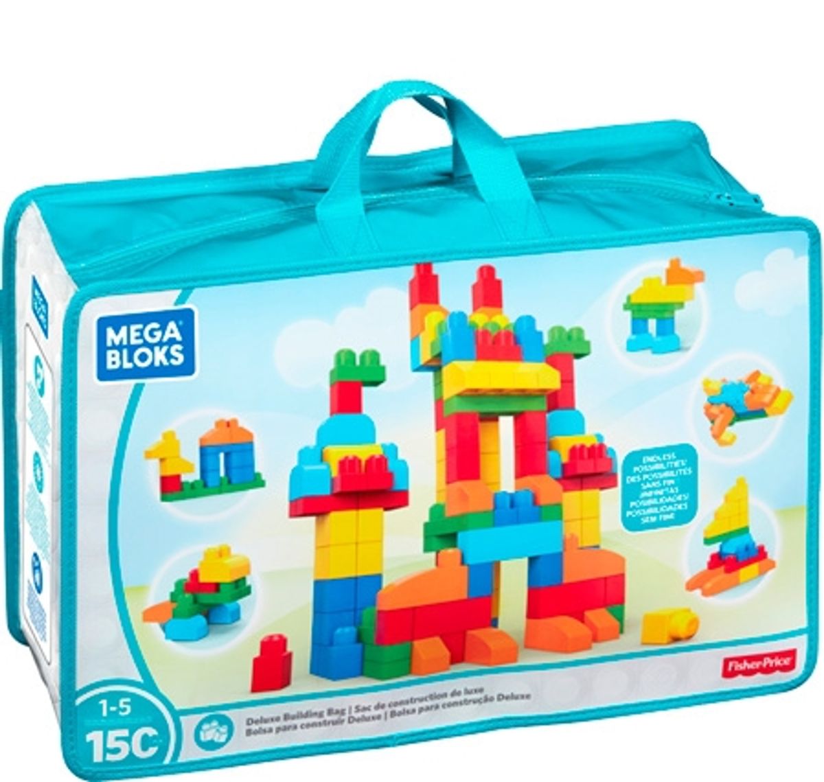 Mega Bloks Deluxe Sæt 150 stk