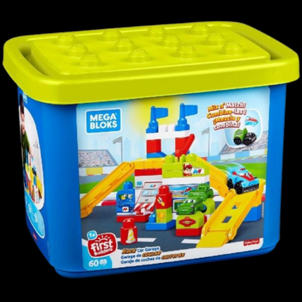 Mega Bloks Race Garage Legesæt - 60 dele