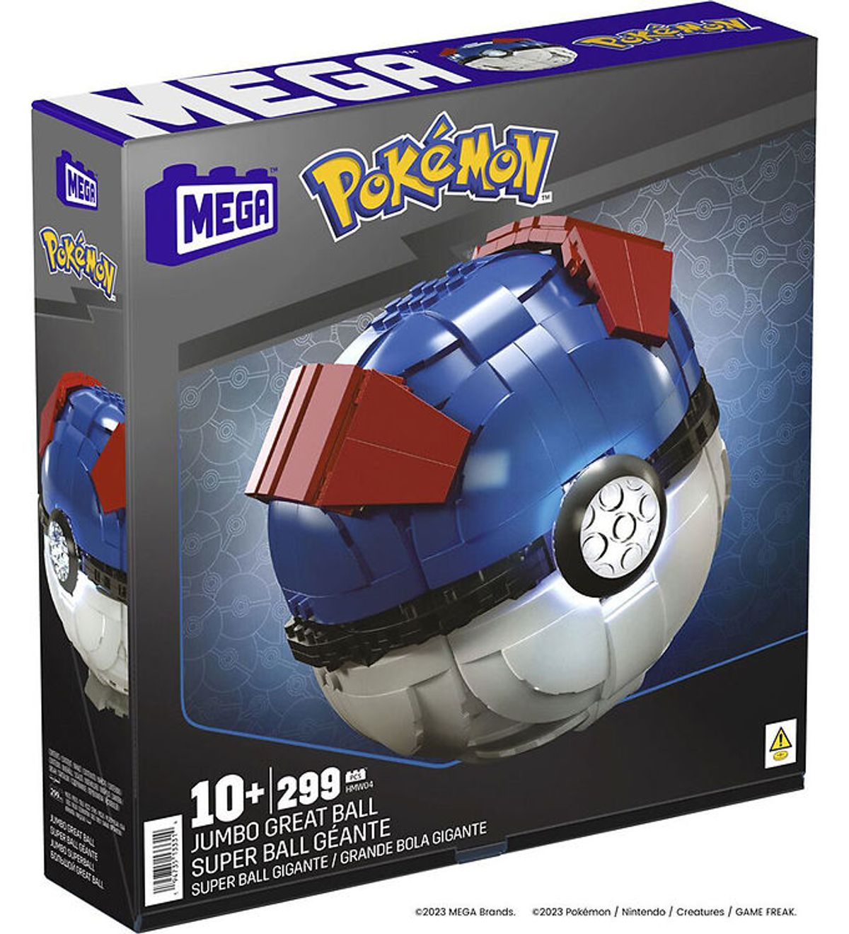 MEGA Pokemon - Jumbo Great Ball - 299 Dele