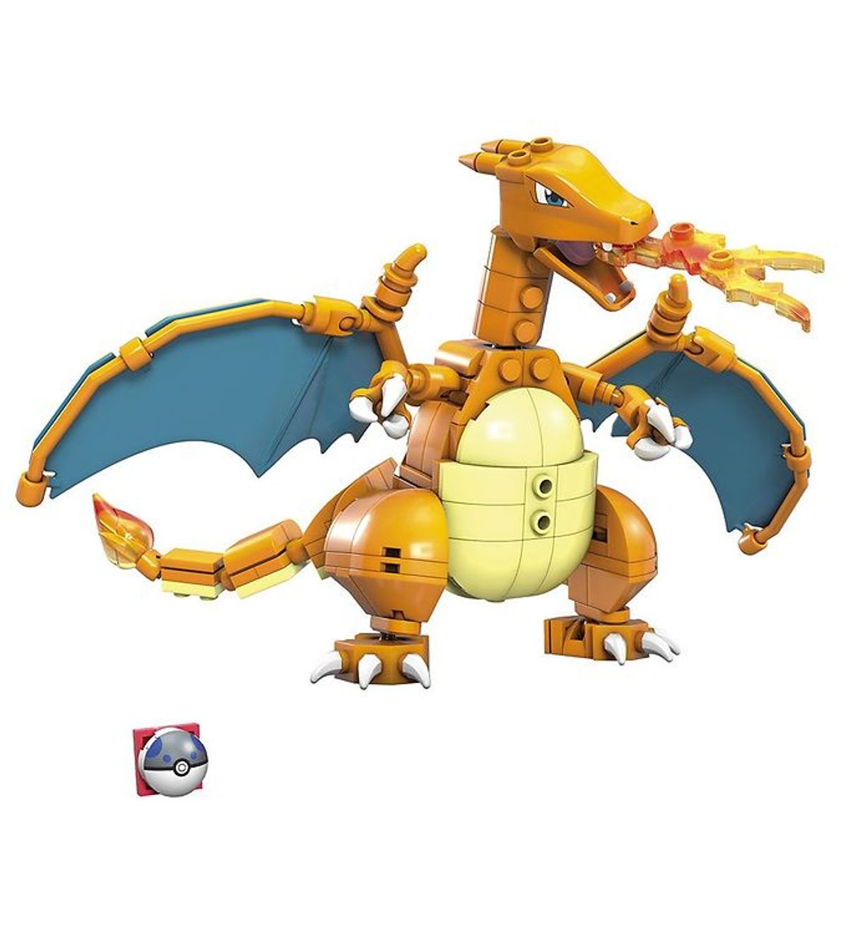 MEGA Pokemonfigur - Pokémon Construx Charizard - 222 Dele