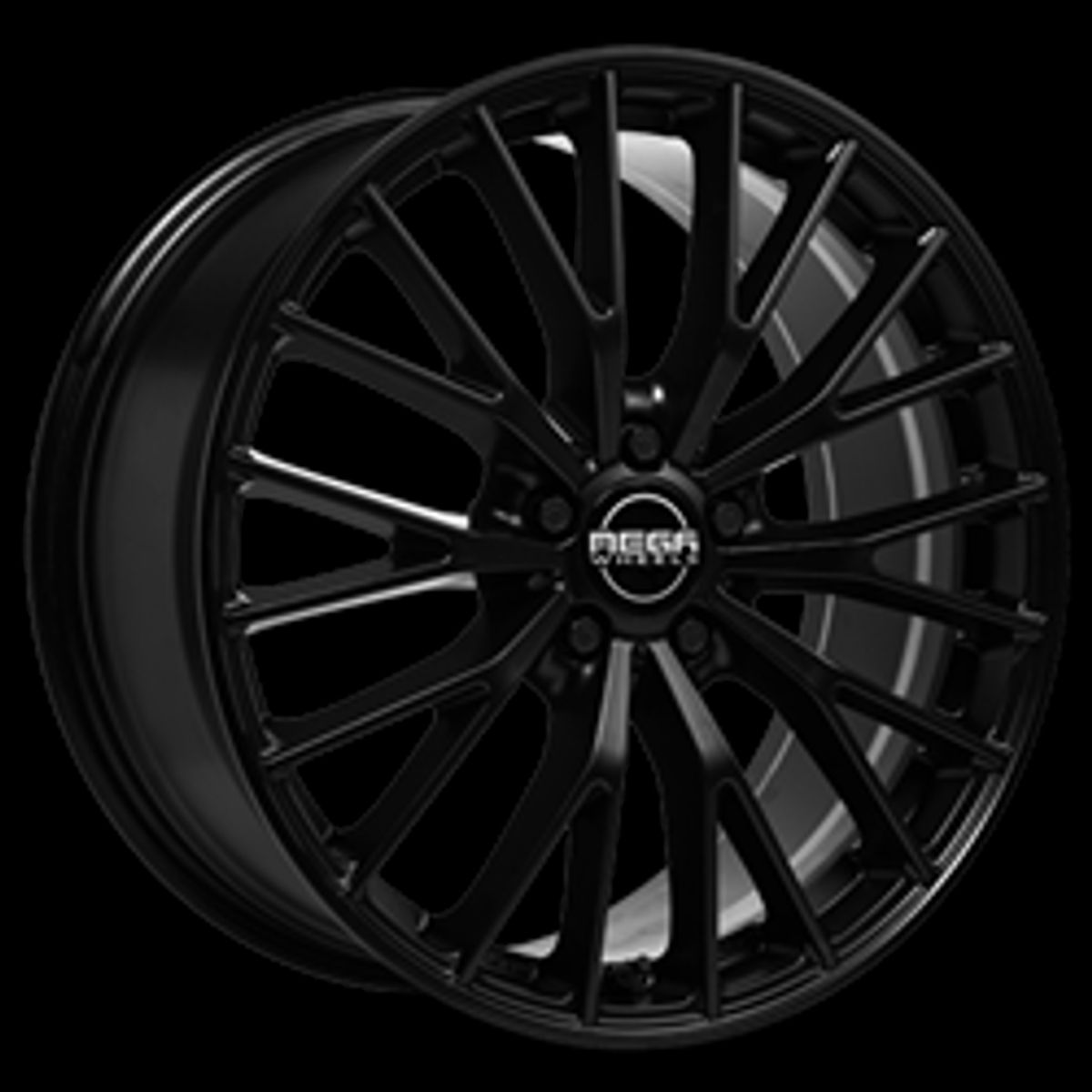 MEGA WHEELS Castor FF Mat black