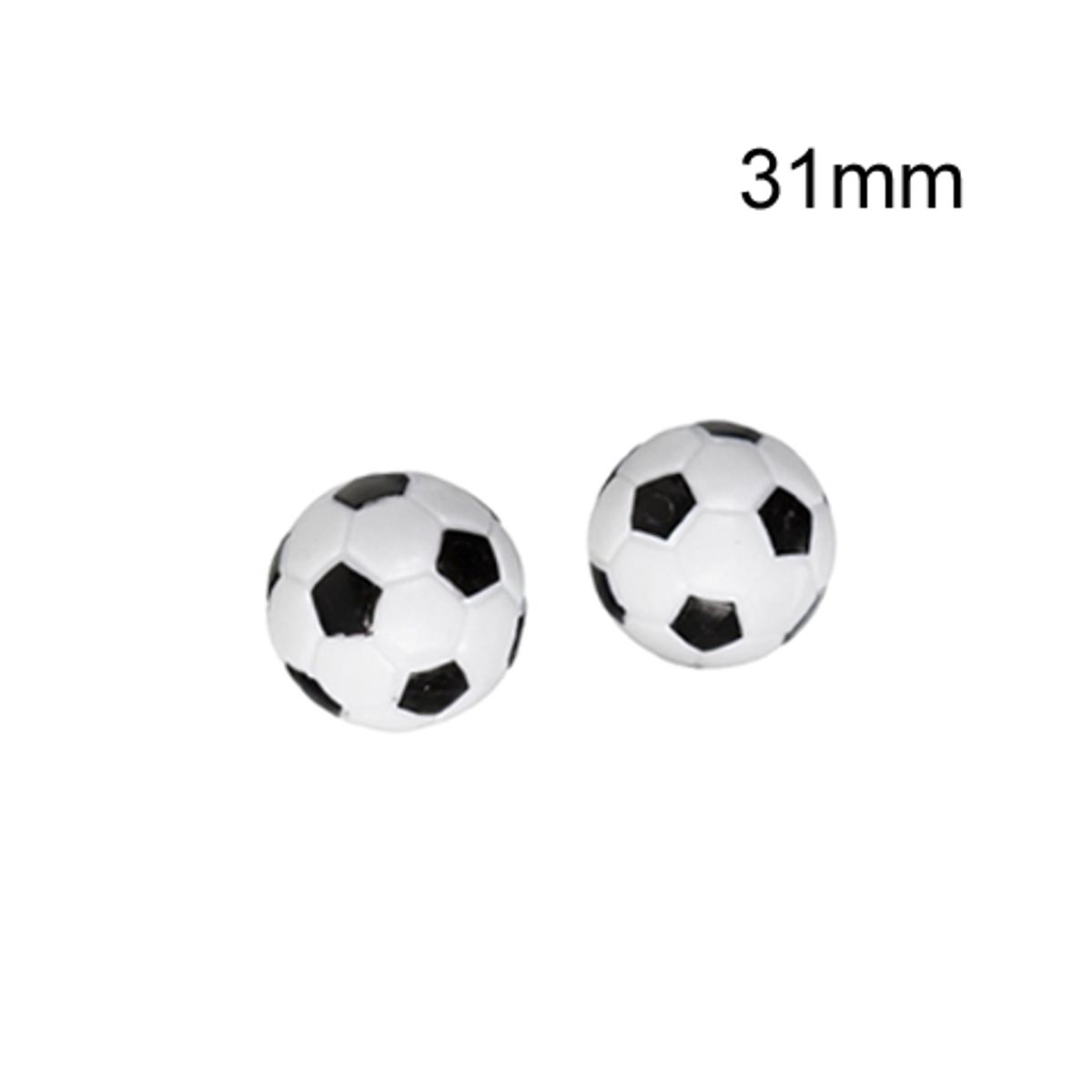 MegaLeg Bordfodbold 32mm Bolde, 2stk.