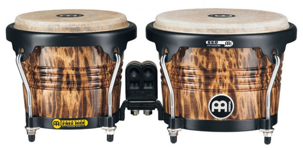 Meinl FWB190LB Bongo - Leopard Burl