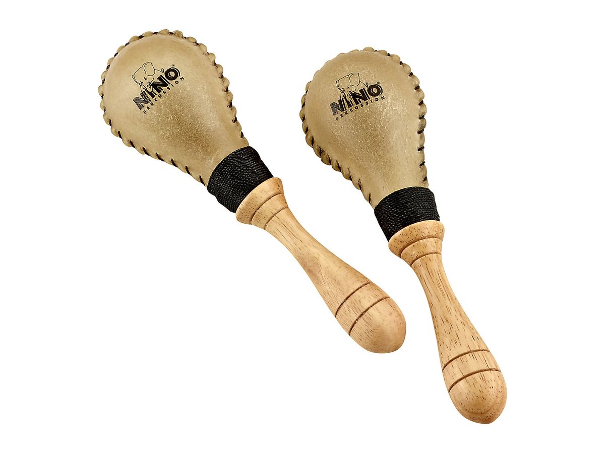 Meinl Nino Rawhide Maracas i Skind (2 stk)