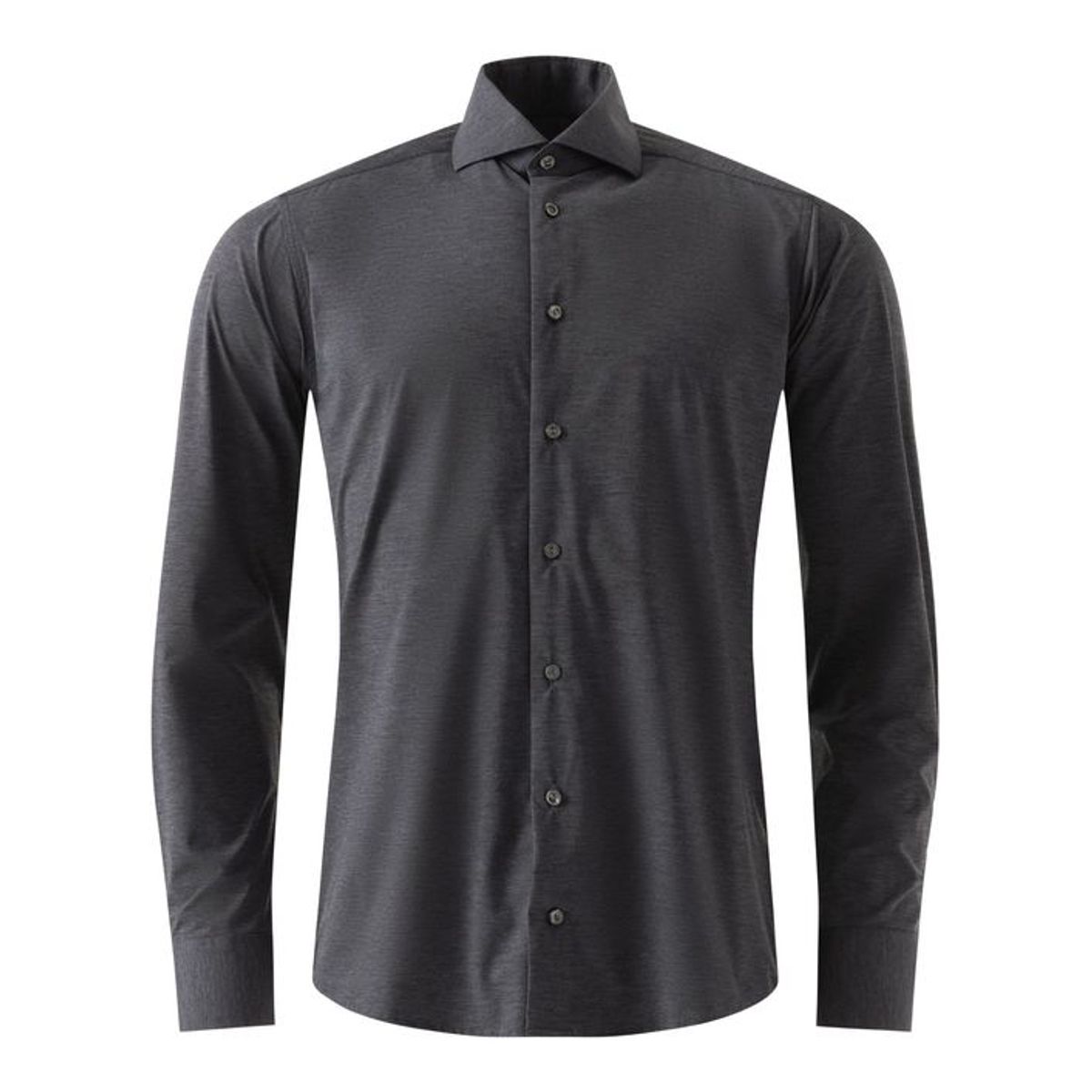 Melange Four-Way Stretch Shirt