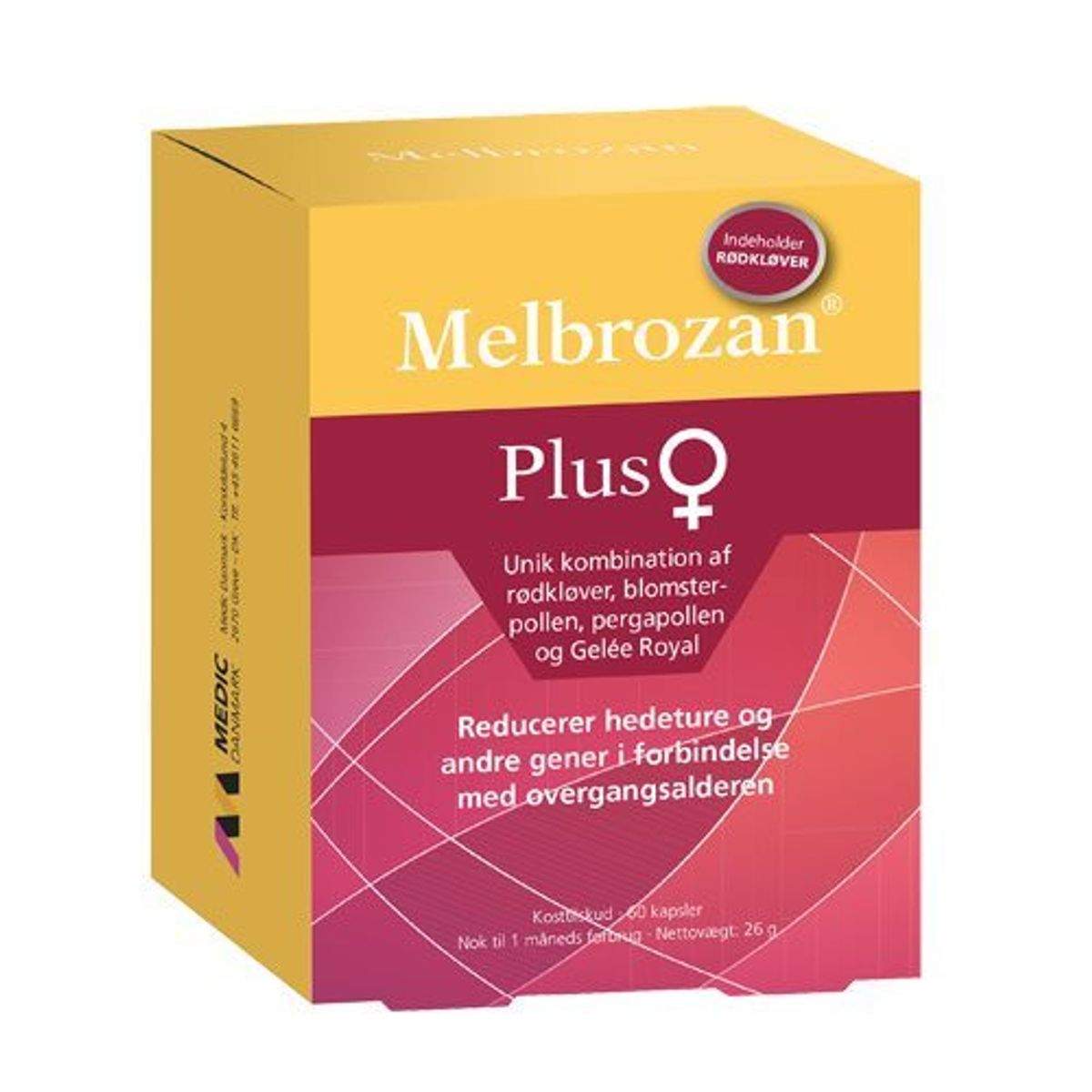 Melbrozan Plus 60 kapsler