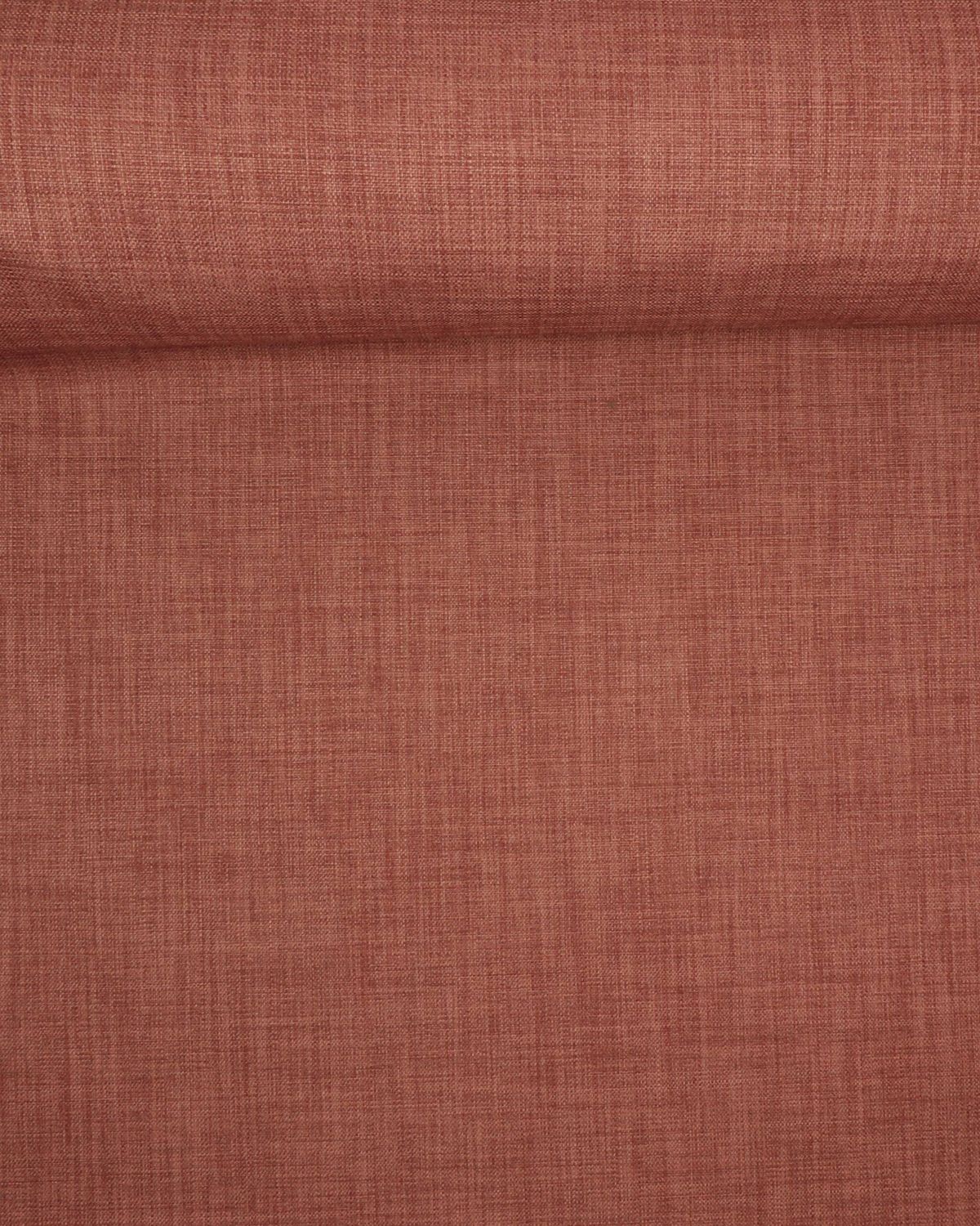 Meleret støvet lys terracotta - Møbelstof - 100% Polyester