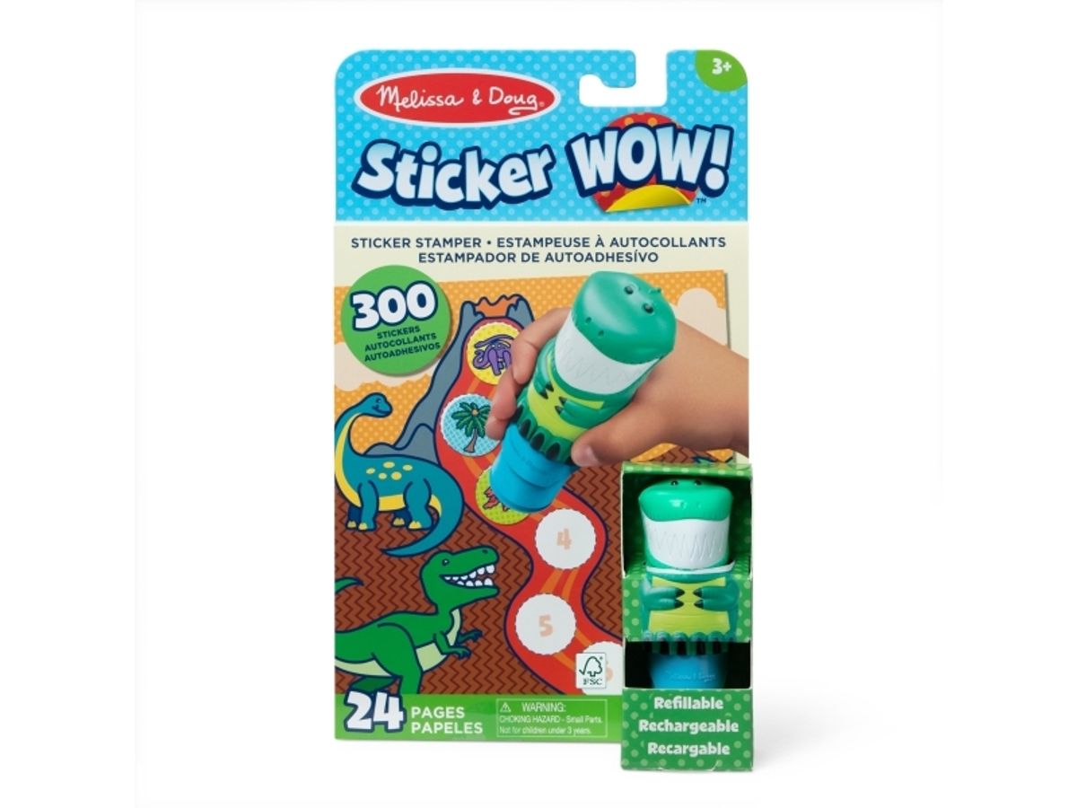 Melissa & Doug Sticker Wow!, 300 Stk, 3 År, Flerfarvet