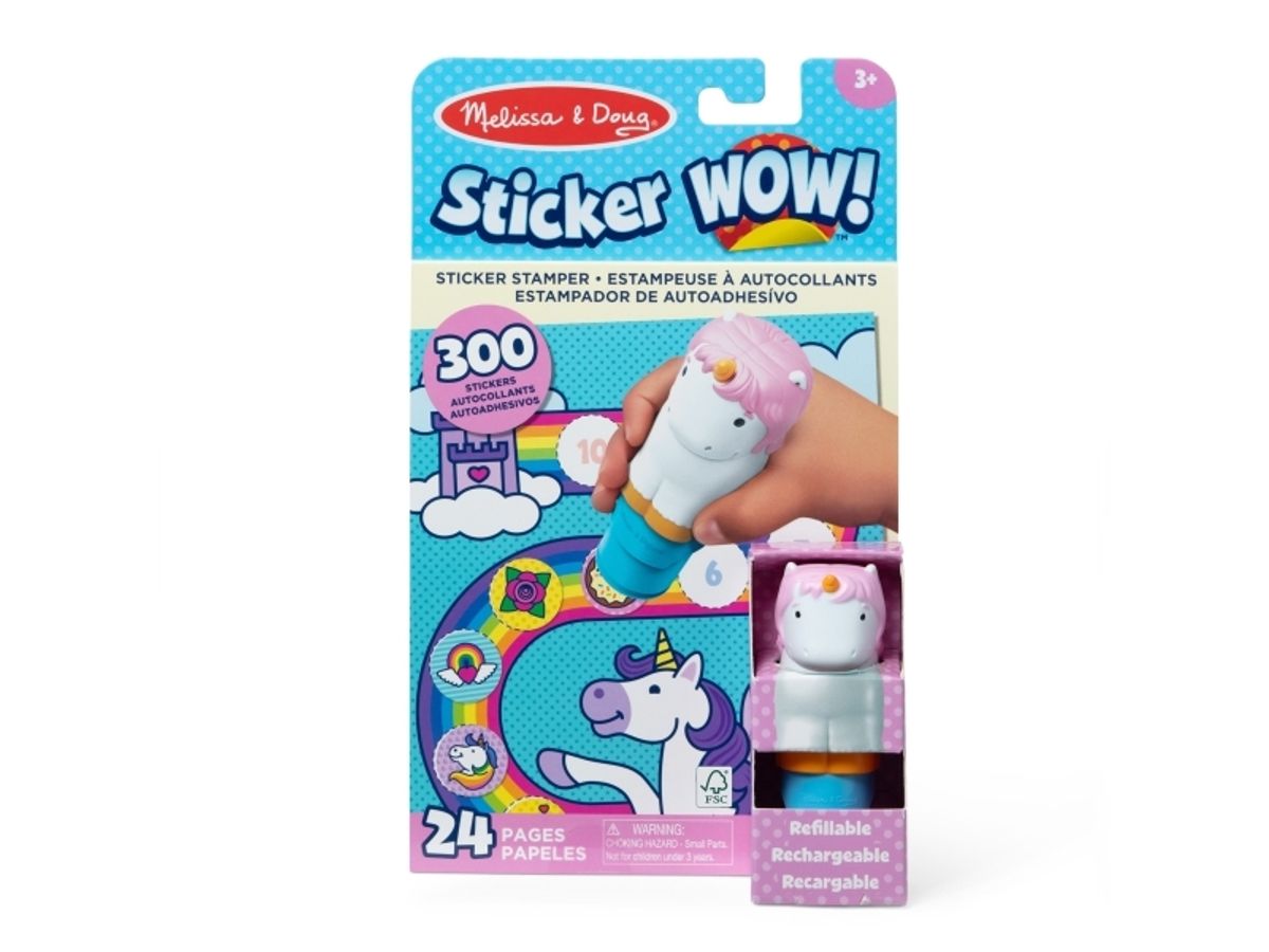 Melissa & Doug Sticker Wow!, 300 Stk, 3 År, Flerfarvet