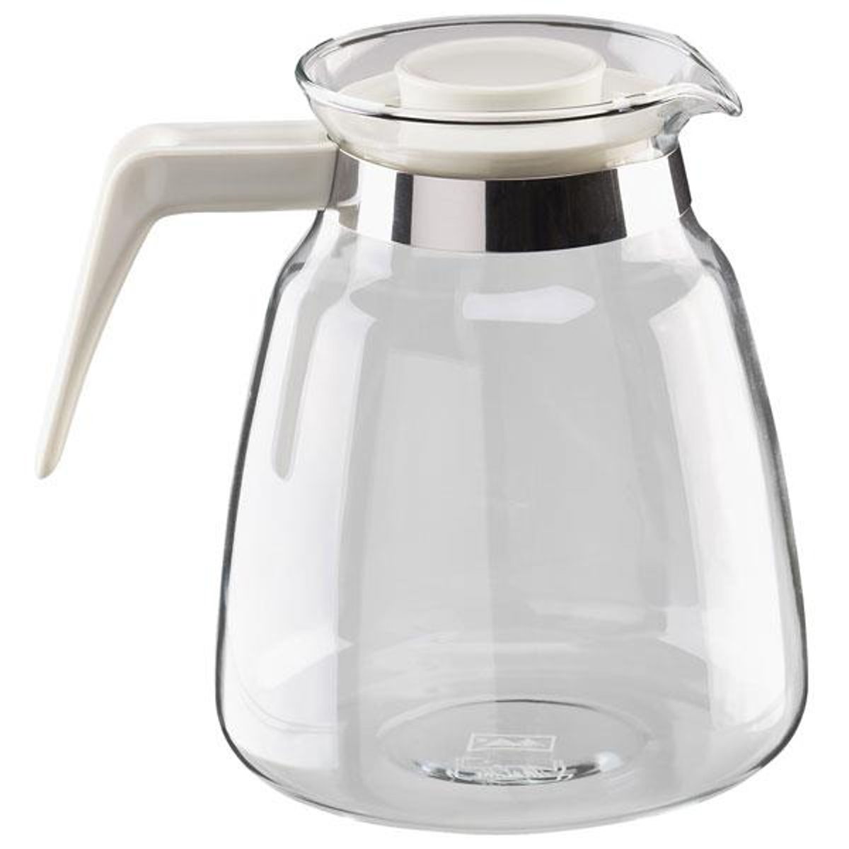 Melitta Grande Glaskande 12 kops 1,6 liter type 202 hvid