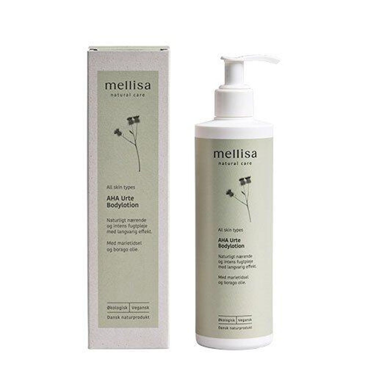 Mellisa AHA Urte Bodylotion - 300 ml.