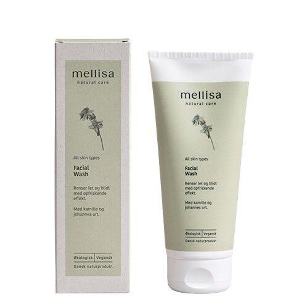 Mellisa Facial Wash, 200ml.