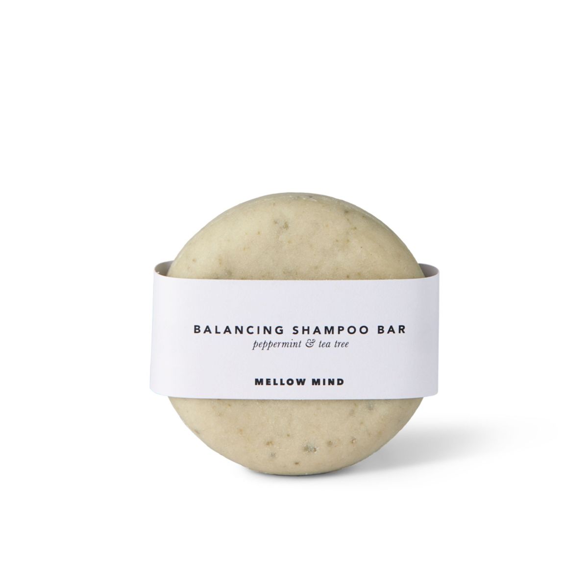 Mellow Mind shampoo bar - Balancing - Pebermynte & Tea tree