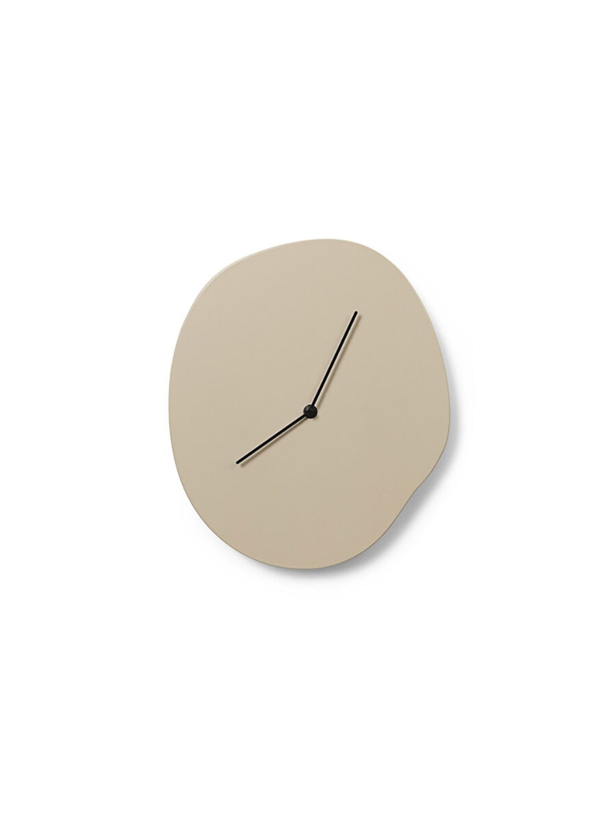 Melt Wall Clock fra Ferm Living (Cashmere)