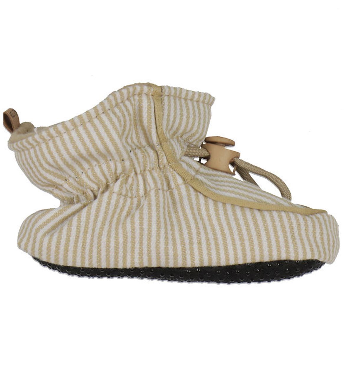 Melton Hjemmesko - Striped - Beige