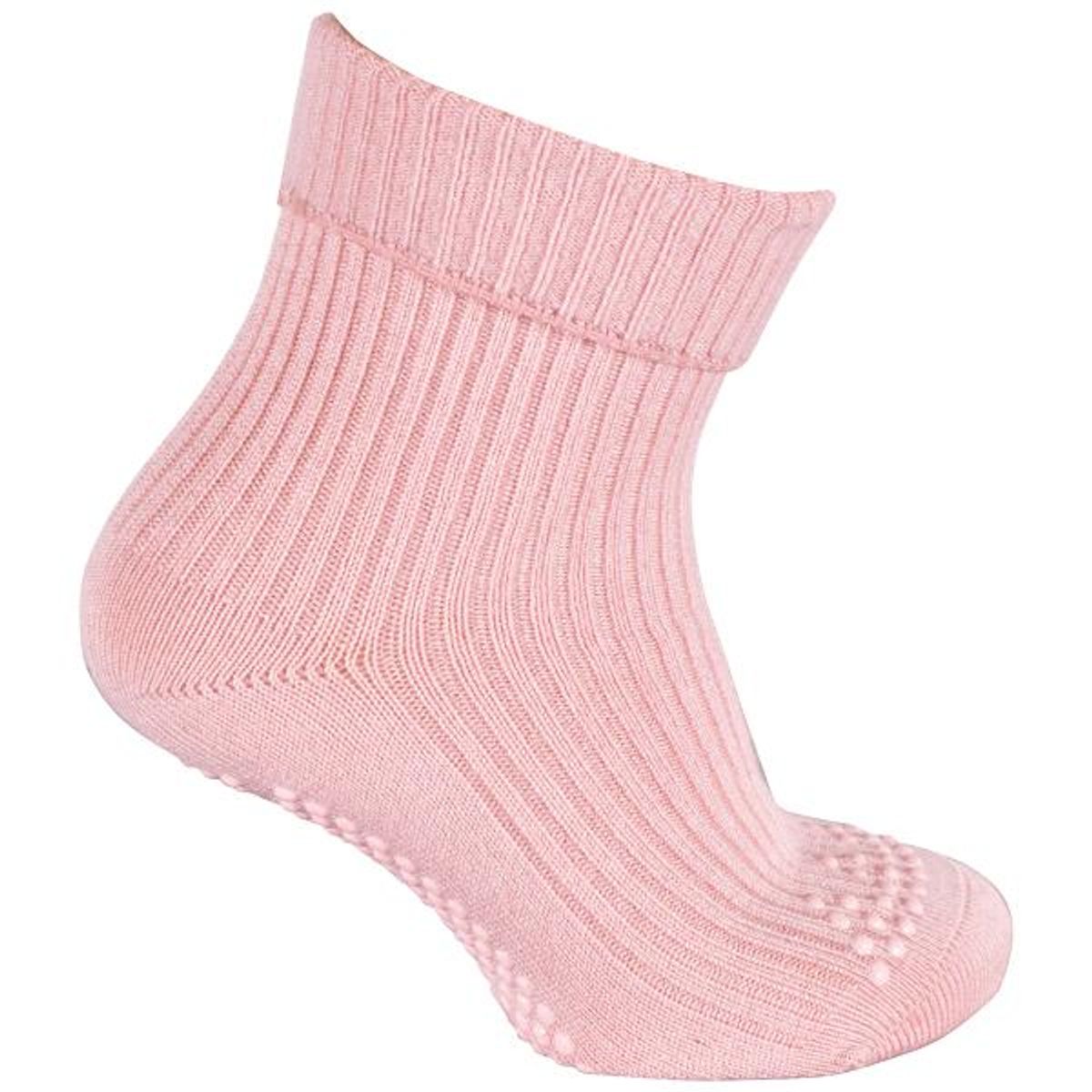 Melton - Non-Slip Strømper - Alt Rosa - 17-19