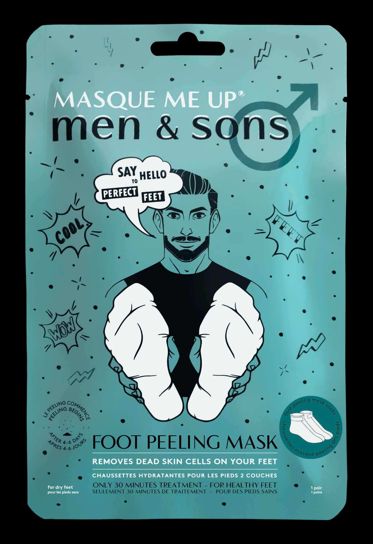 Men & Sons Foot Peeling Mask