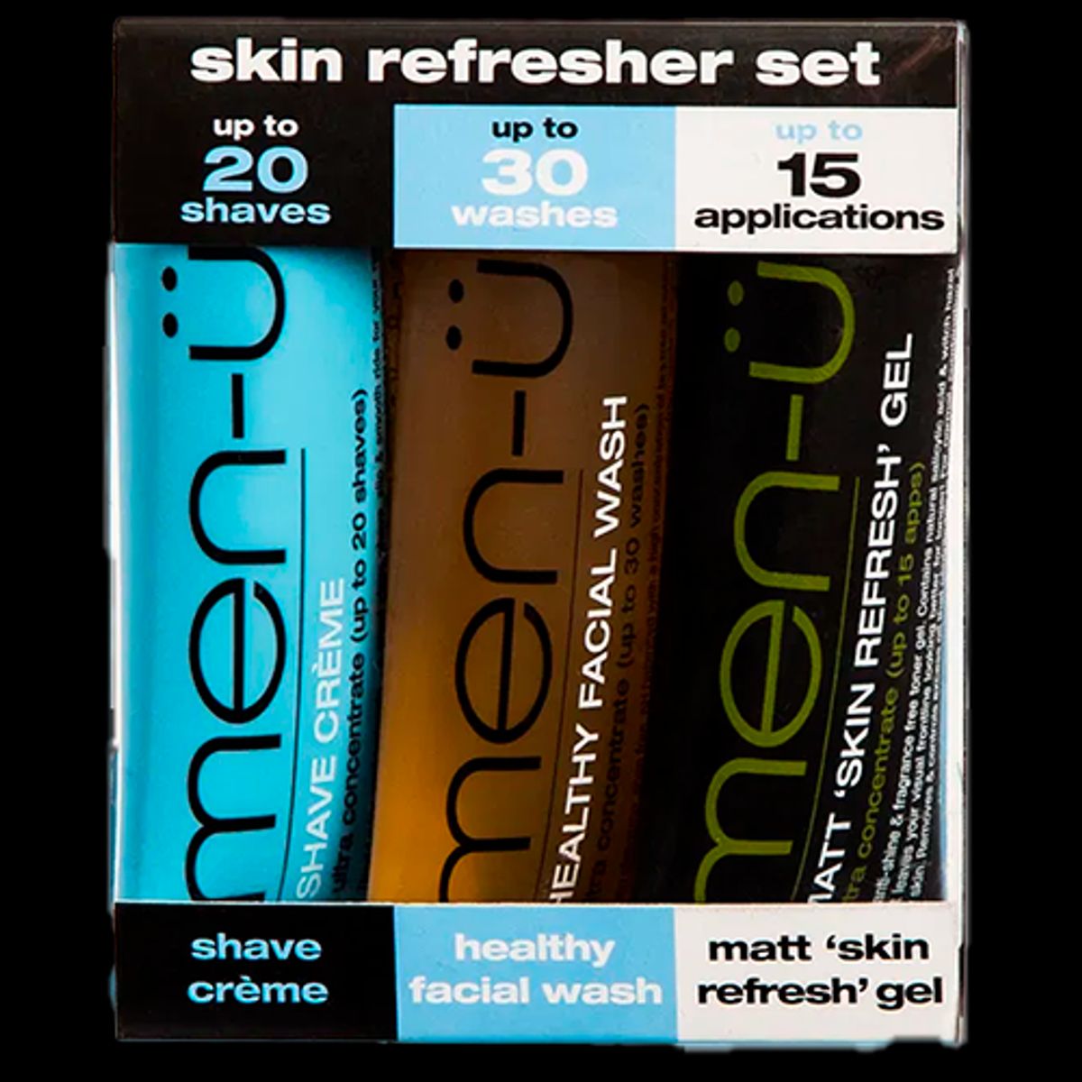 Men-Ã Skin Refresher Set (3 x 15 ml)