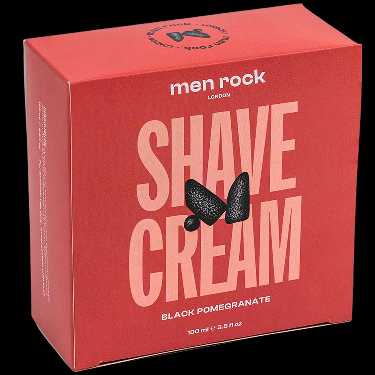 MenRock Shave Cream - Black Pomegranate (100 ml)