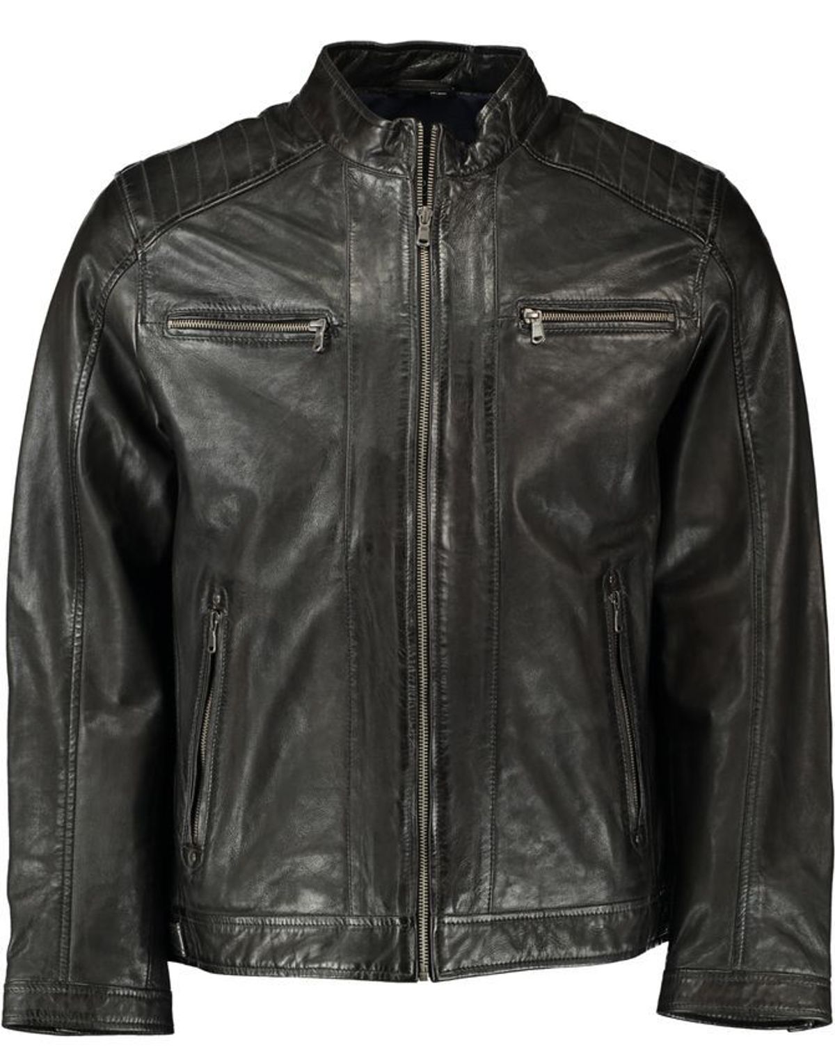 Mens lamb leather