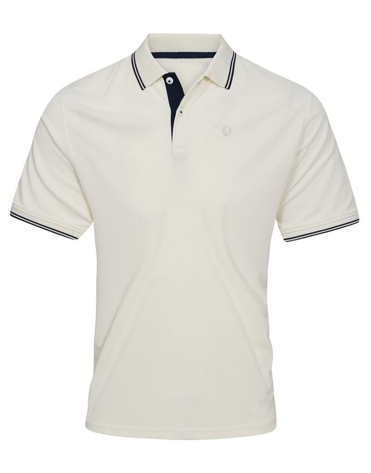 Mens performance polo modern