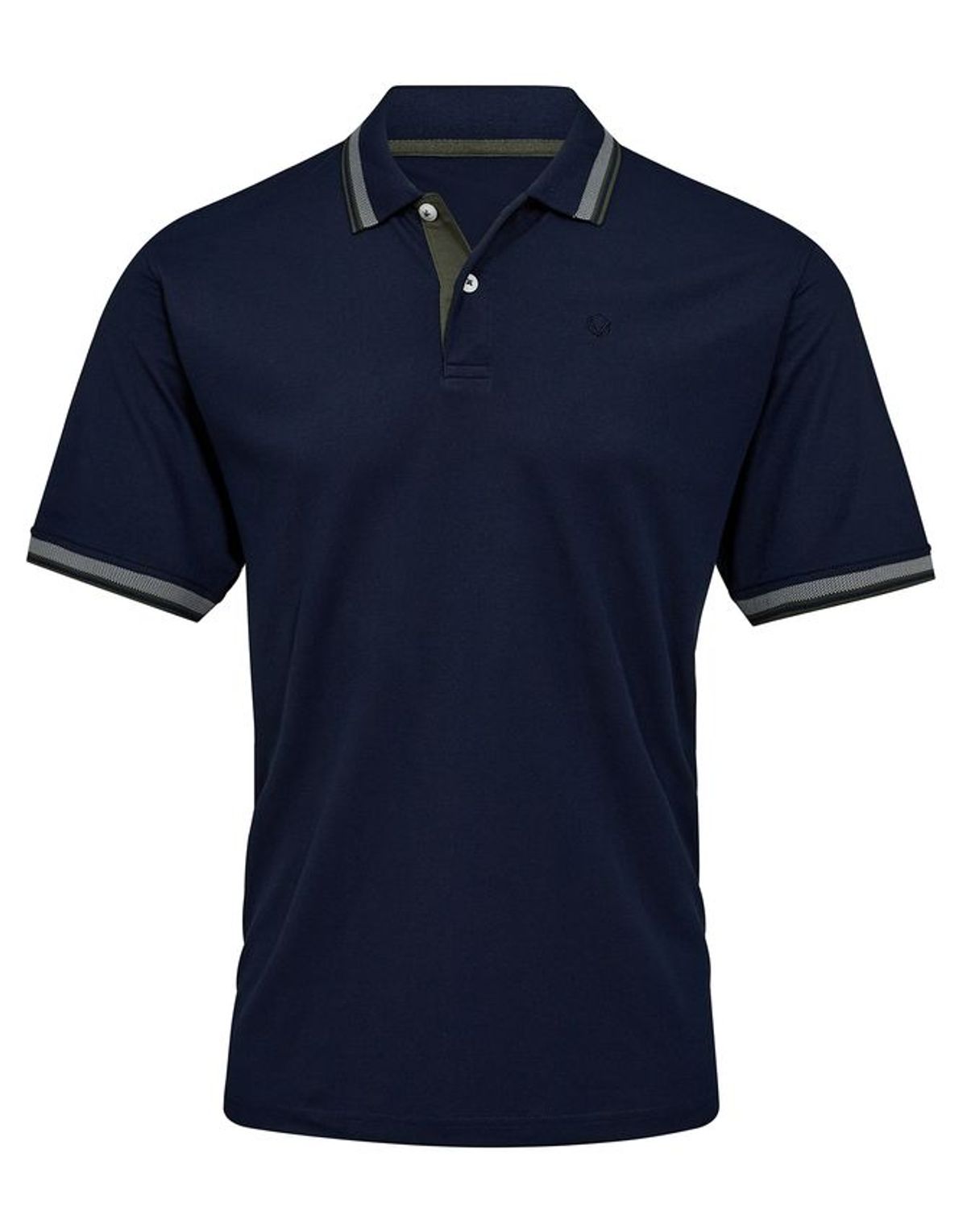 Mens performance polo modern