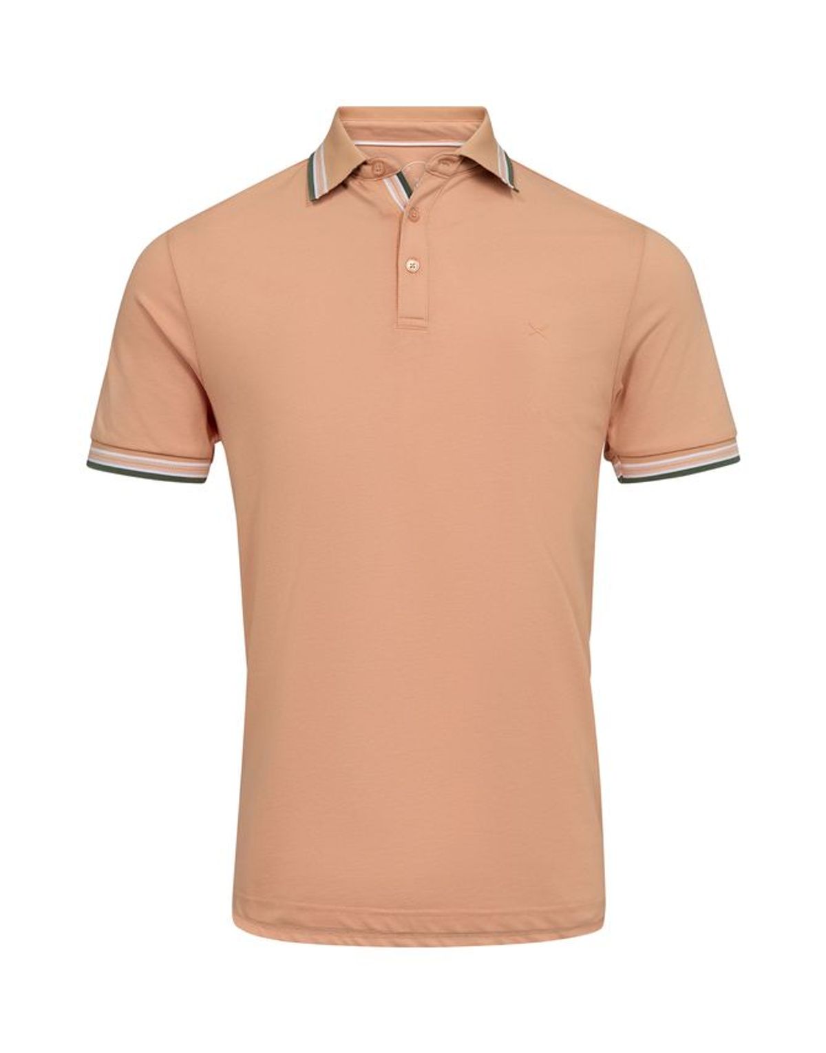 Mens polo brick modern fit