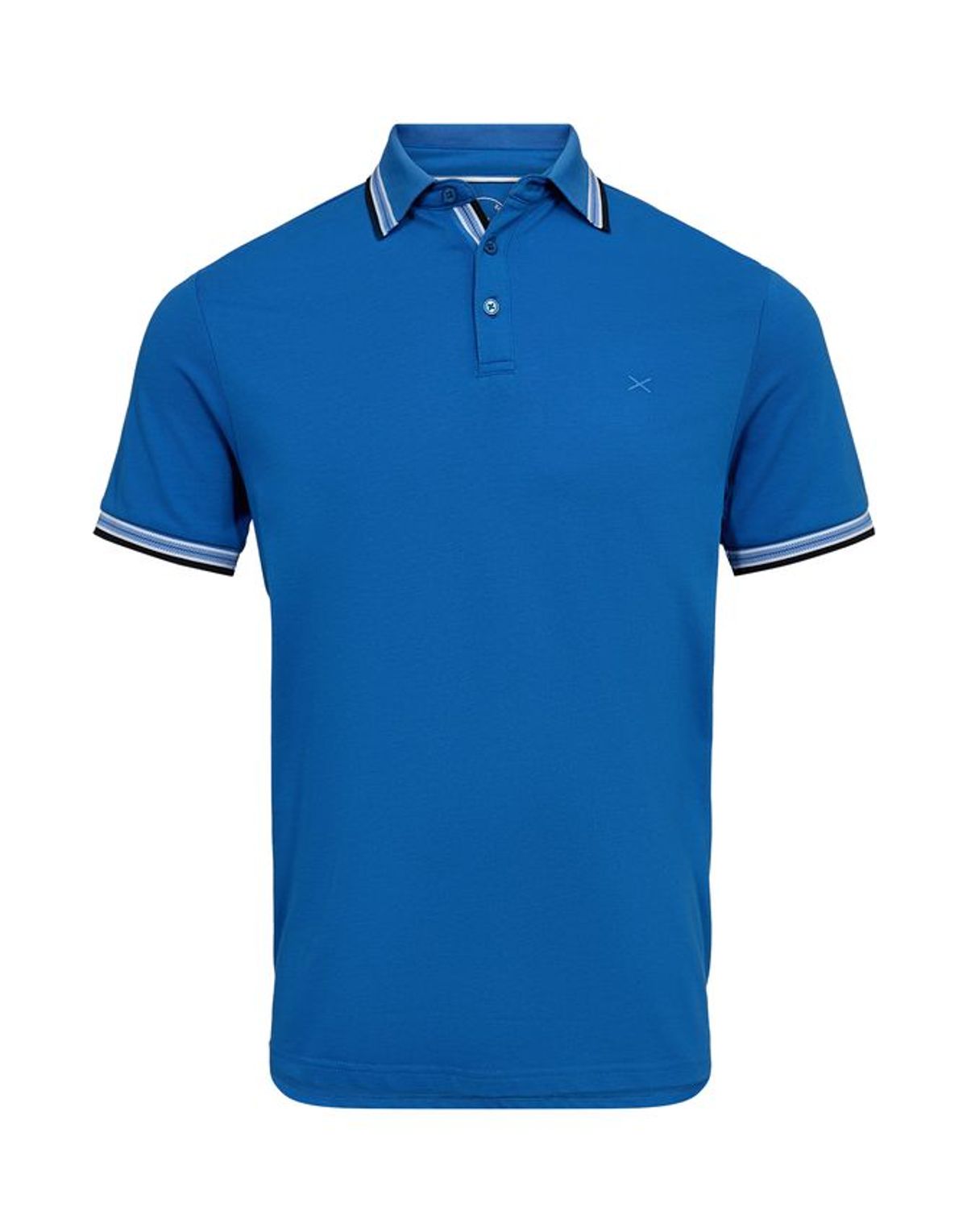 Mens polo brick modern fit