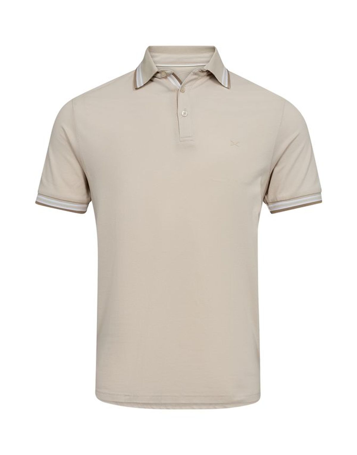 Mens polo brick modern fit