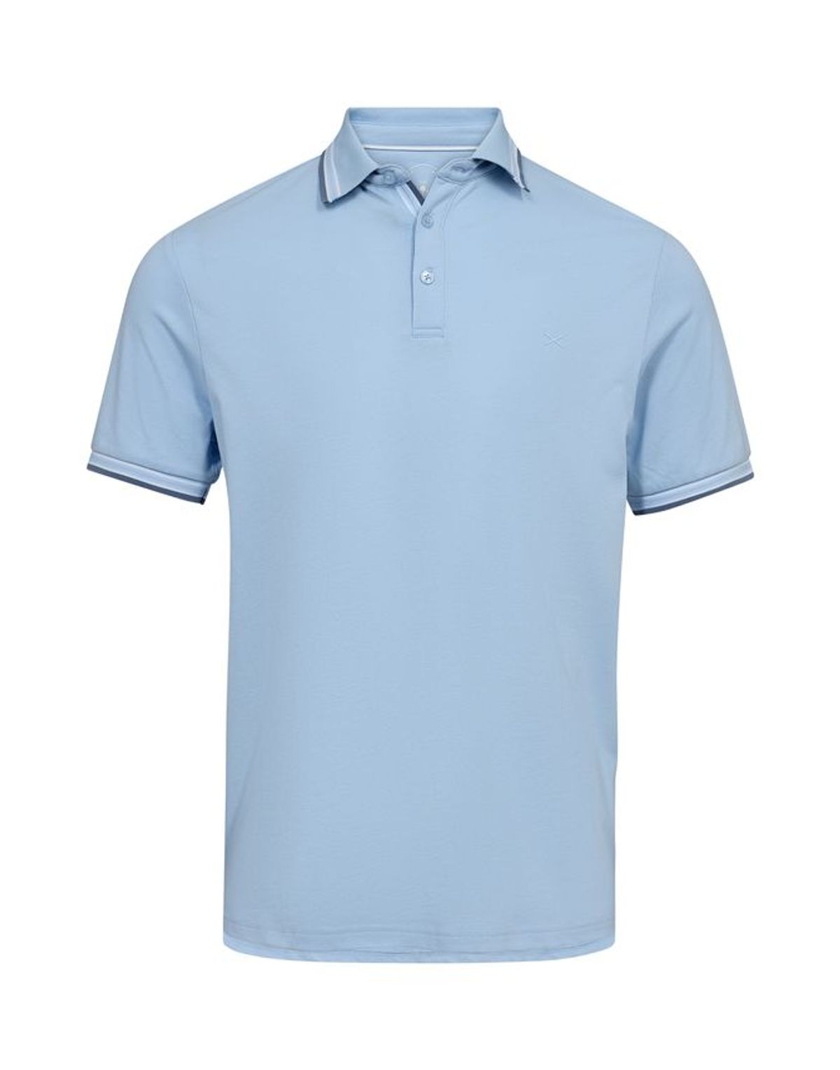 Mens polo brick modern fit