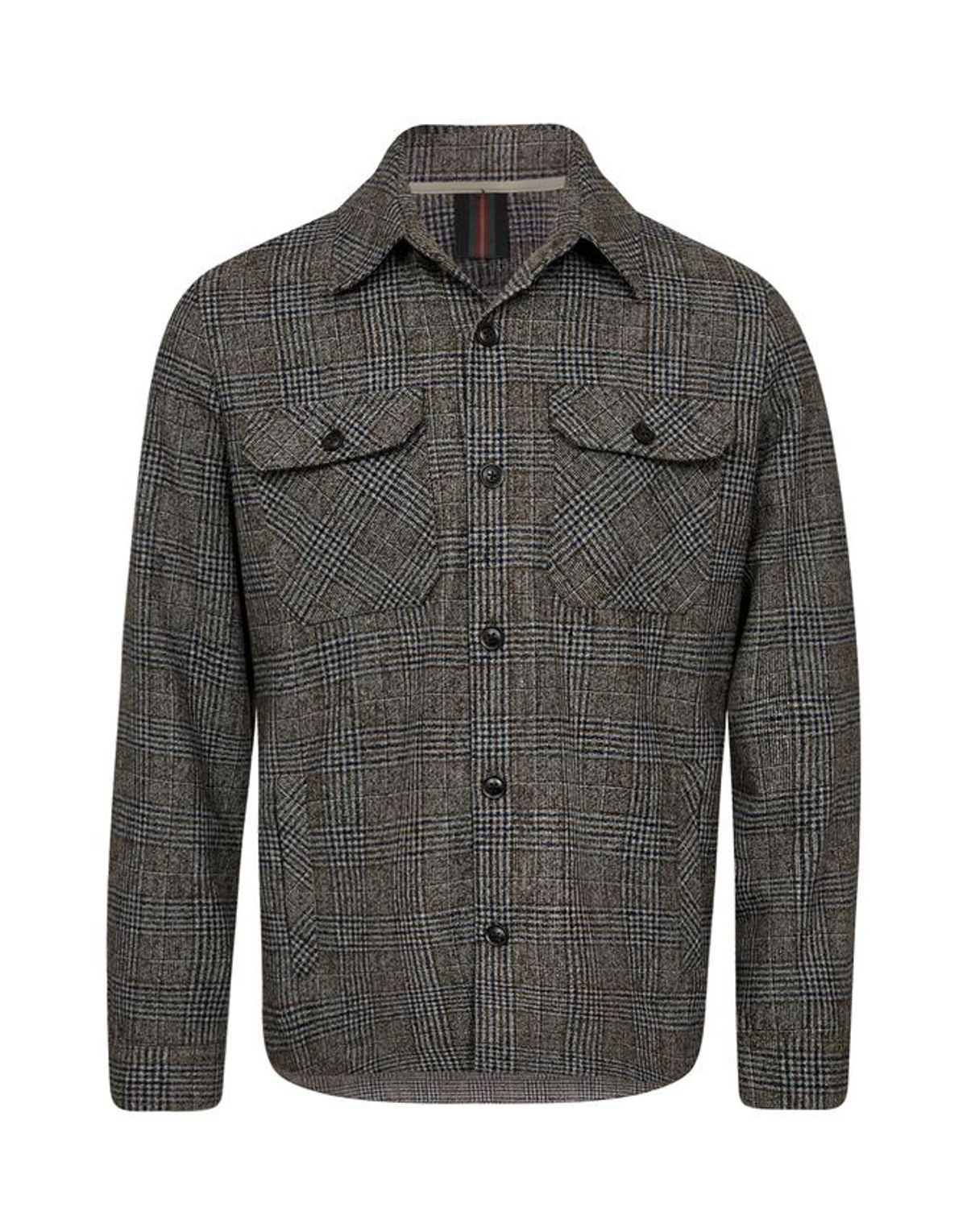 Mens shirt jacket modern fit