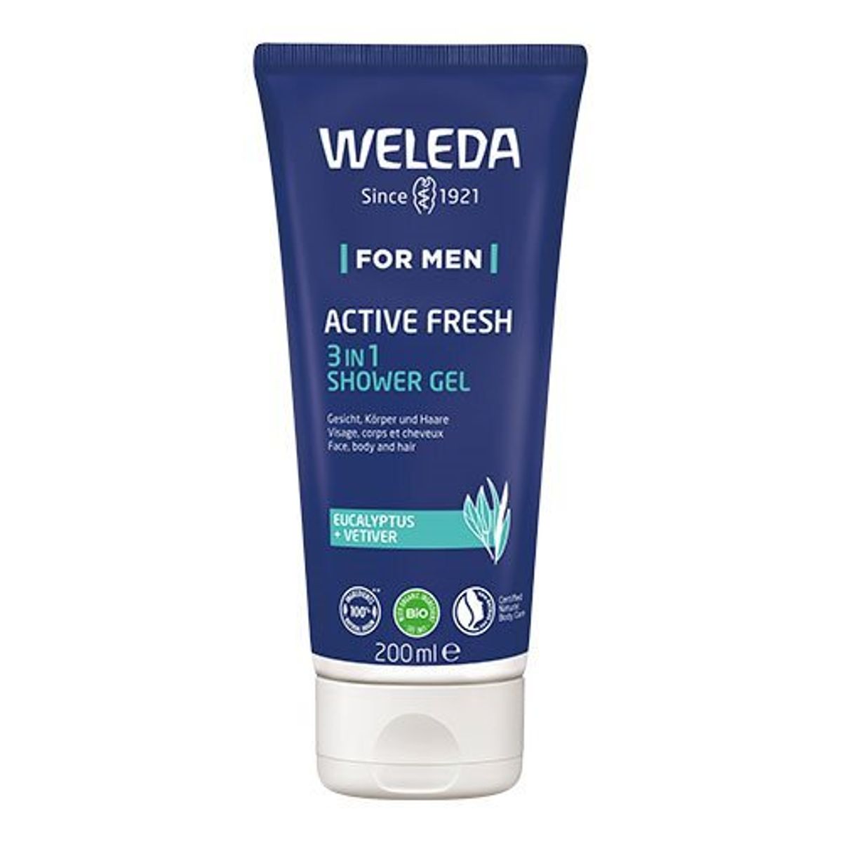 Mens shower gel Weleda - 200 ml.