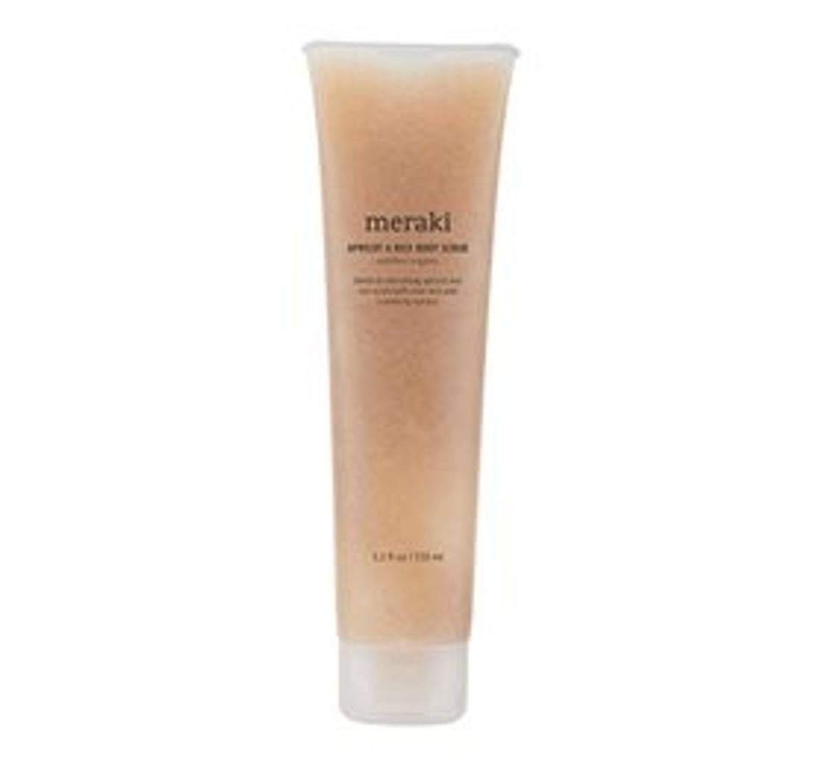 Meraki Apricot & rice body scrub &bull; 150 ml