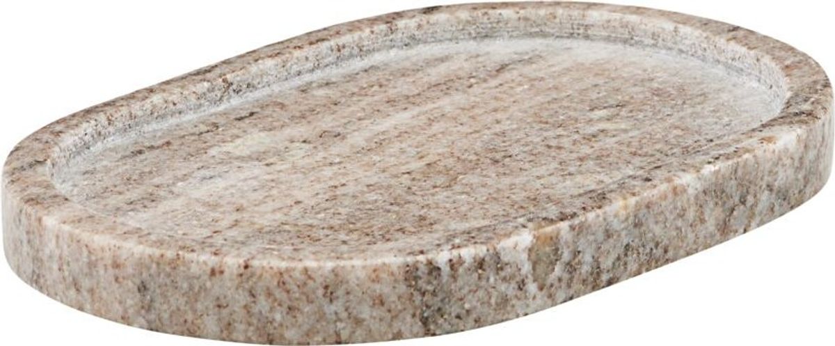 Meraki - Bakke I Marmor - Marble - Beige - 12,5x19,5 Cm