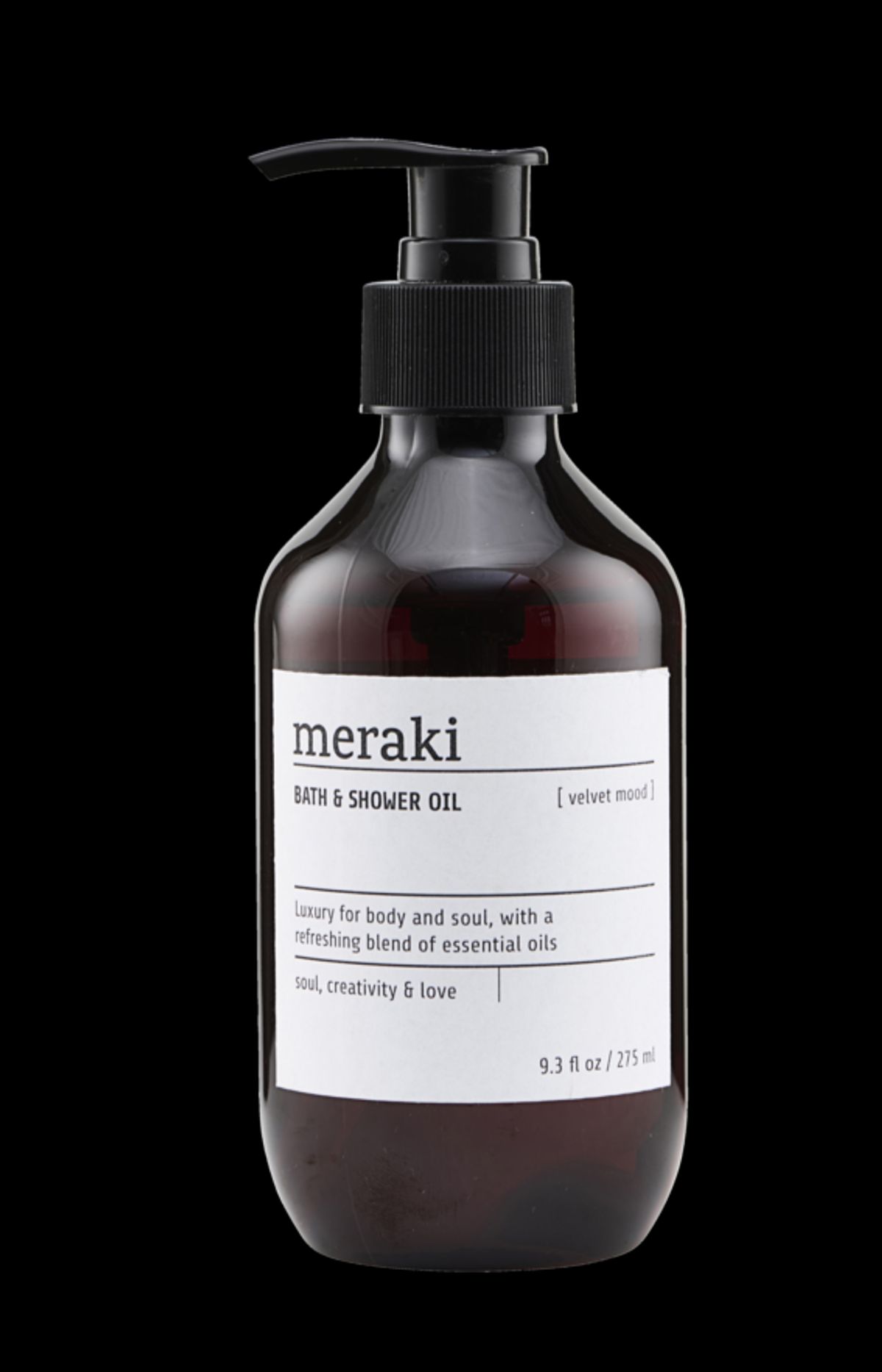 Meraki Bath & Shower oil Velvet mood, 275 ml.