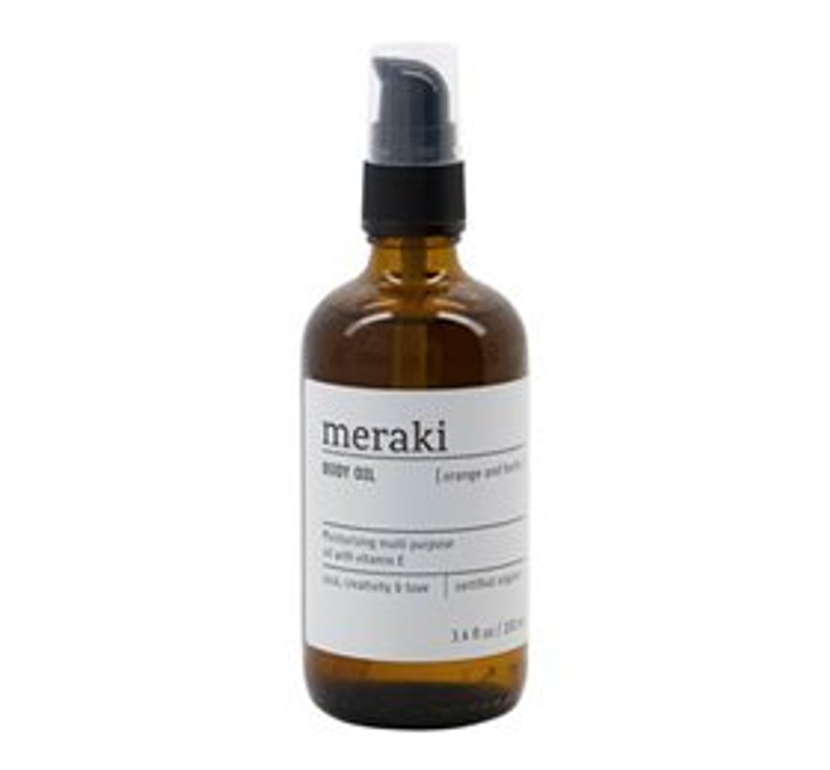 Meraki Body oil, Orange & herbs &bull; 100 ml