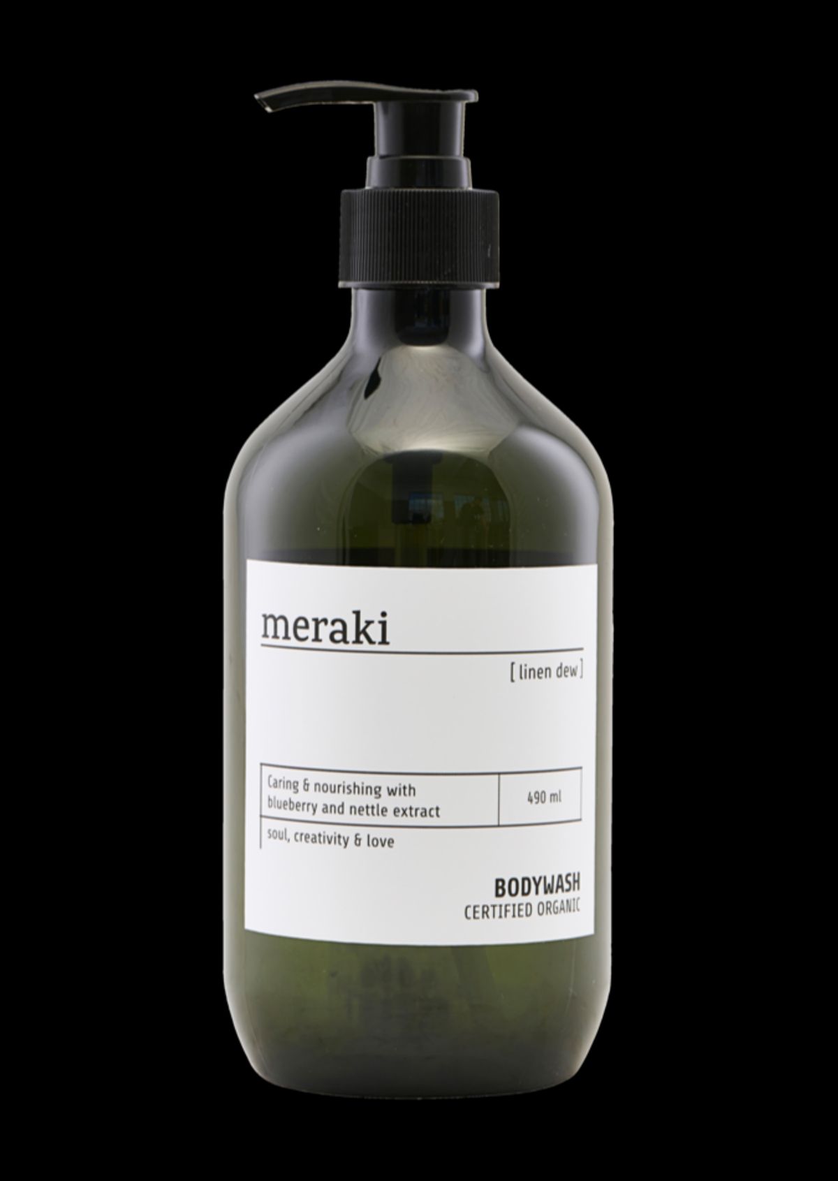 Meraki Body wash, Linen dew, 490 ml