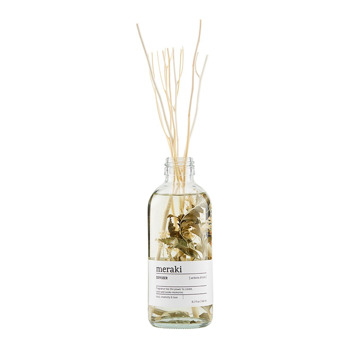 Meraki Diffuser Verbena Drizzle 240 ml.