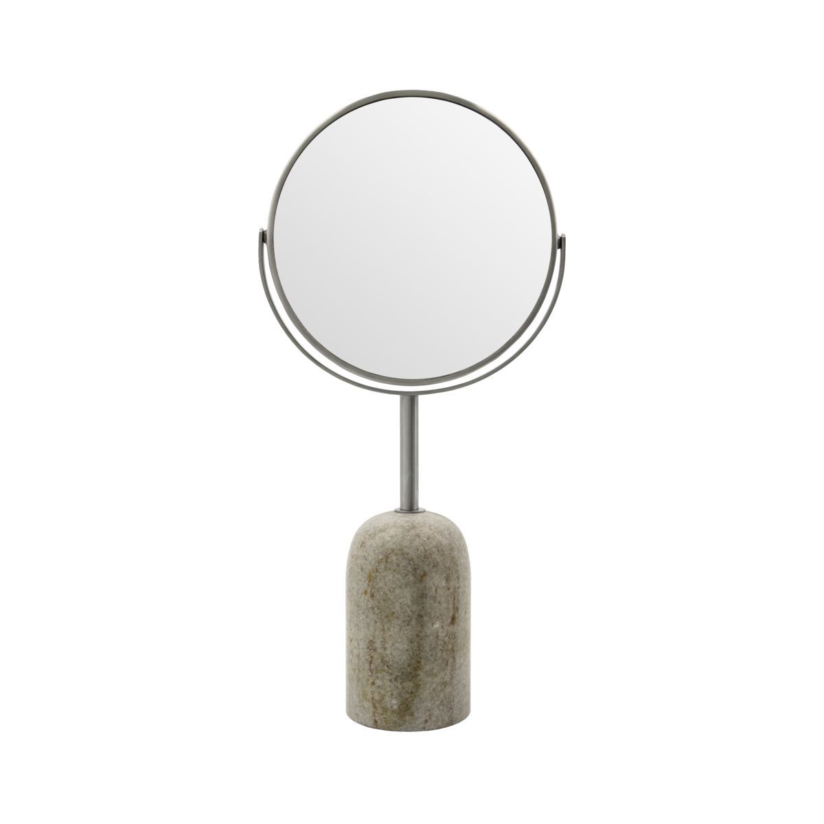 Meraki Dobbeltsidet spejl, Marble, Beige