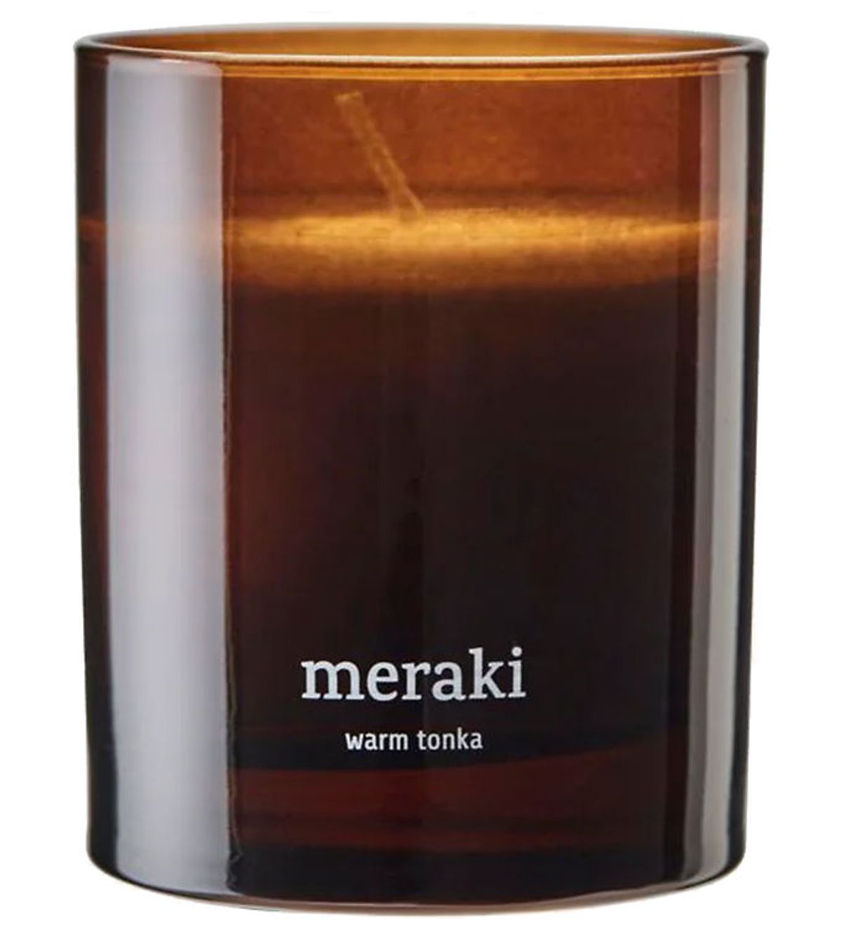 Meraki Duftlys - 200g - Dark Wood