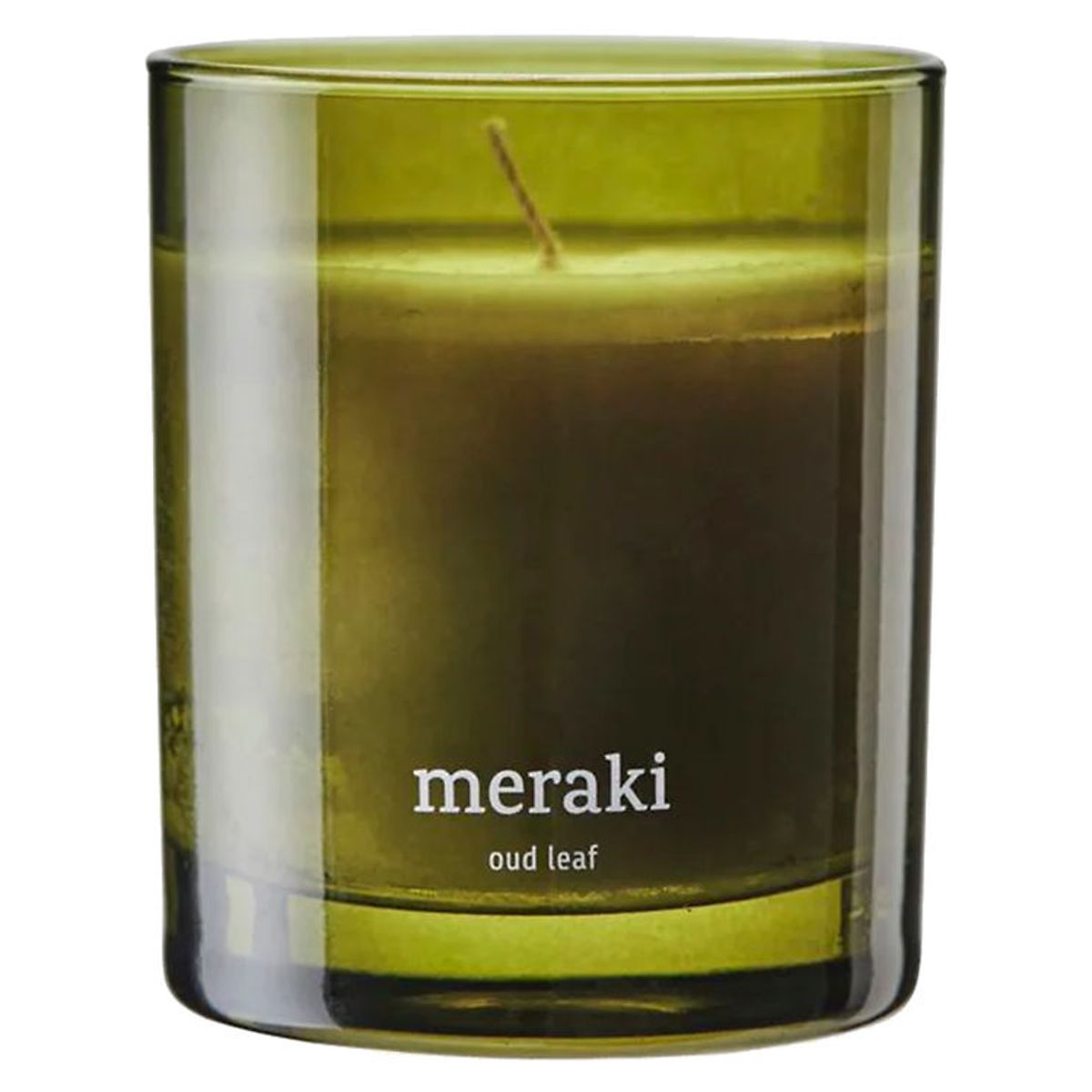 Meraki Duftlys - 200g - Oud Leaf