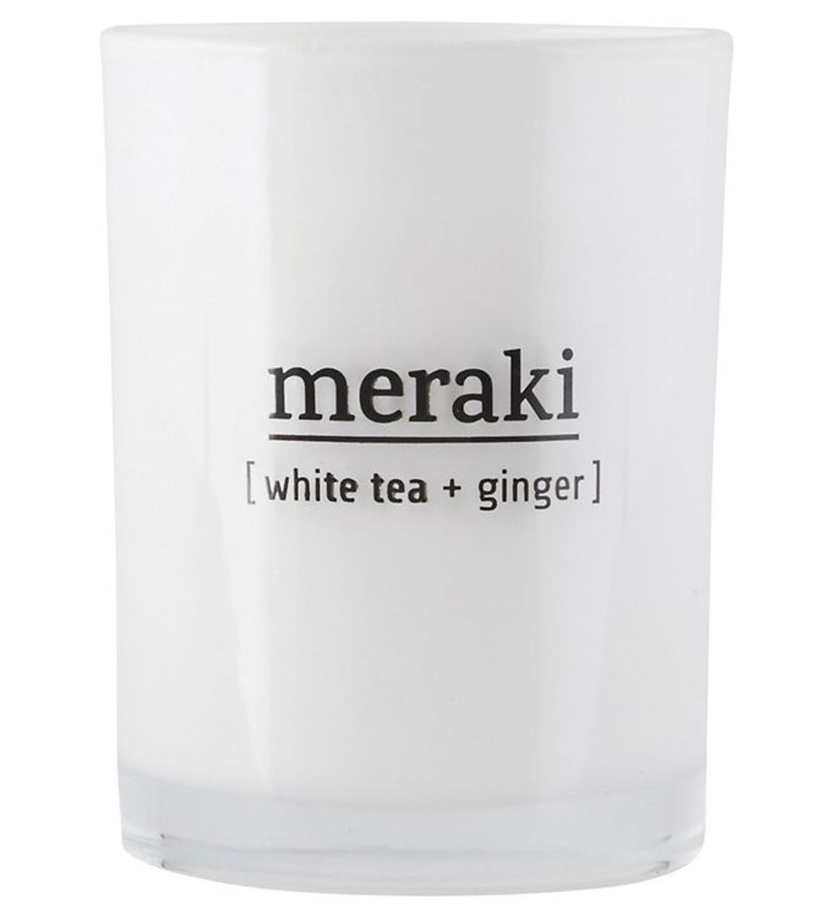 Meraki Duftlys - 220 g - White Tea & Ginger