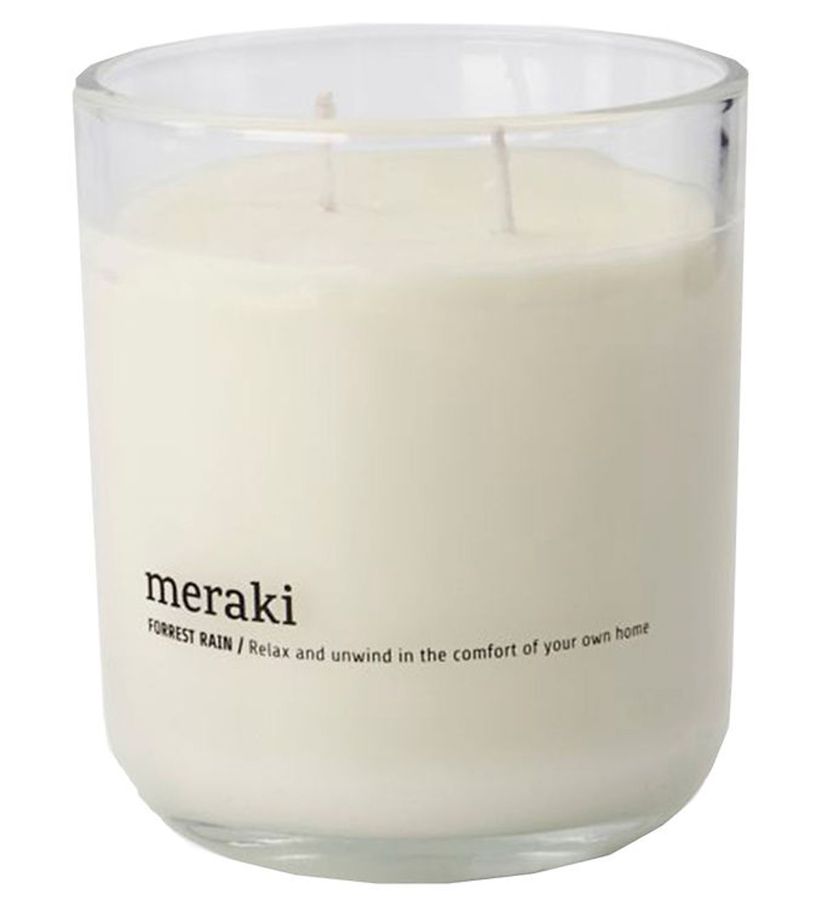 Meraki Duftlys - Forest Rain - 360 g