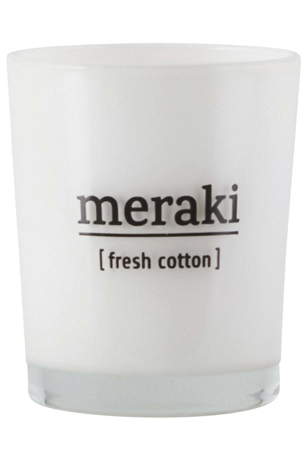 Meraki Duftlys, Fresh Cotton, dia.: 5,5 cm, h.: 6,7 cm